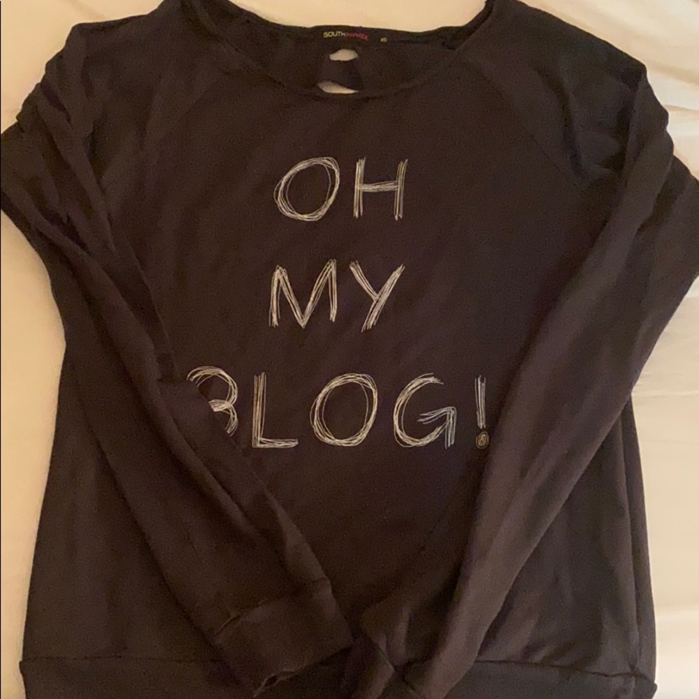 “Oh my blog” sweatshirt